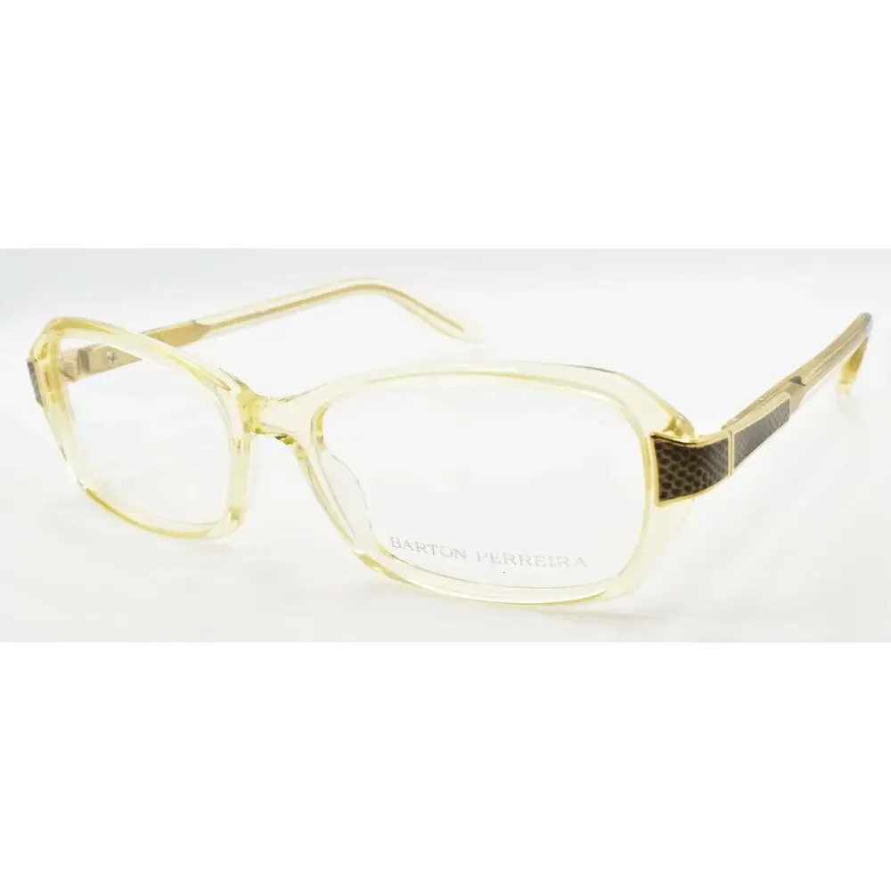 Barton Perreira Devereaux CHA/SAS Women's Eyeglasses Frames 53-17-135 Champagne - Picture 1 of 3